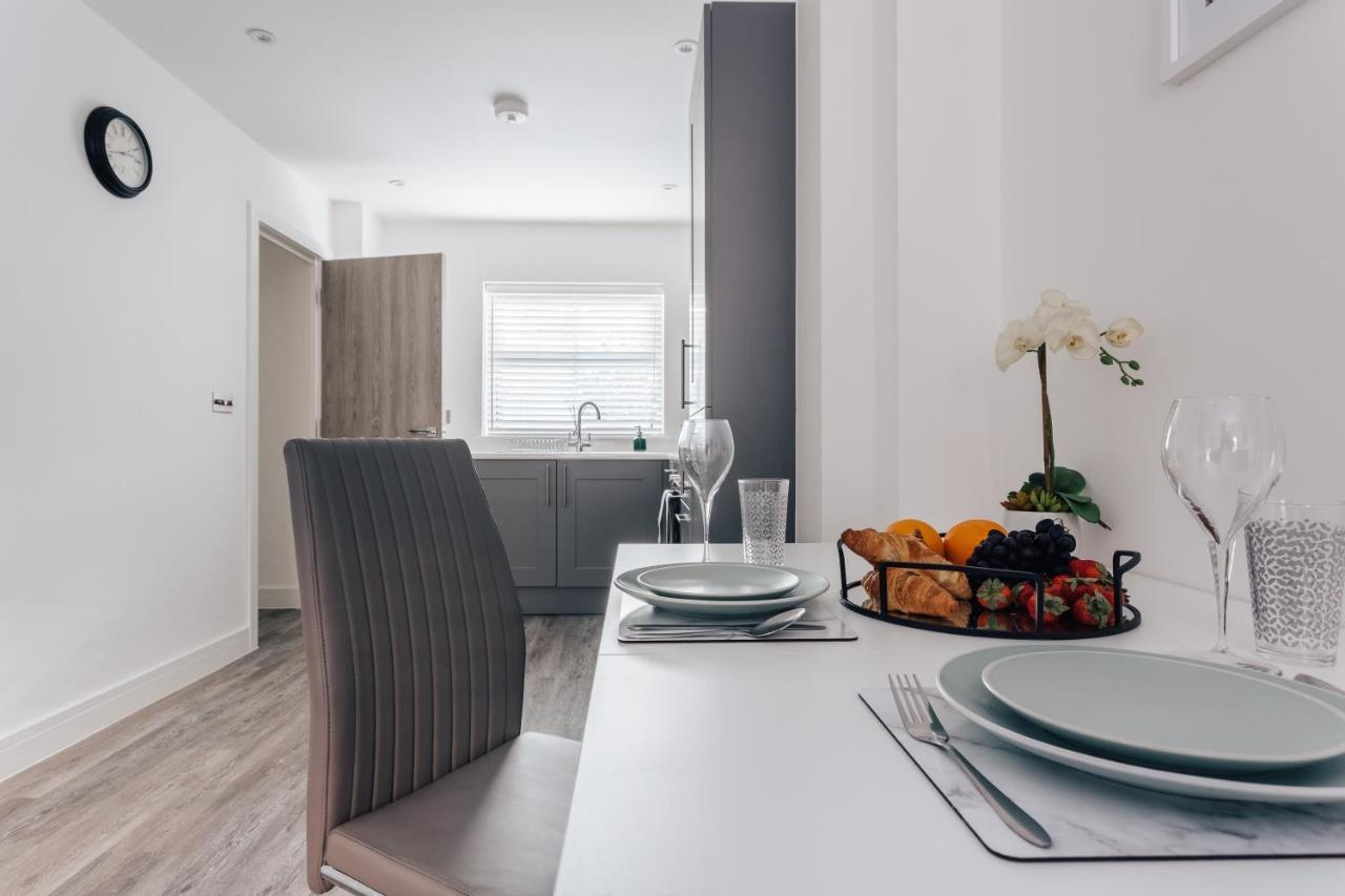 Central 2 Double Bedroom Flat With Parking Bournemouth Buitenkant foto