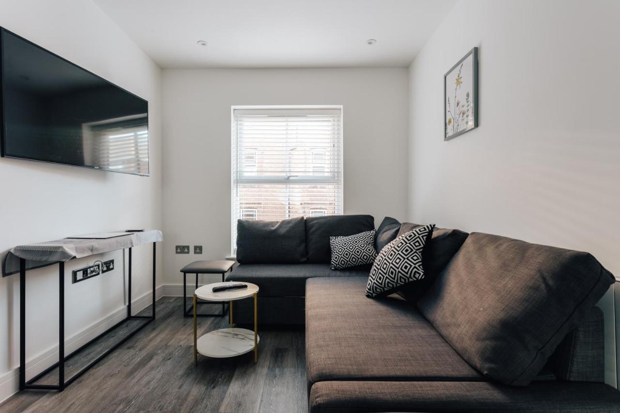 Central 2 Double Bedroom Flat With Parking Bournemouth Buitenkant foto